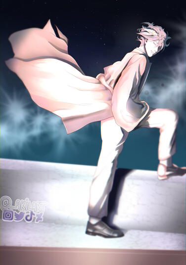 "Light Toshio" Personal art, 2023